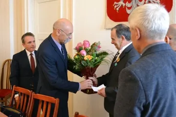 Wieloletni pracownik ZEC nagrodzony (zdjęcia)