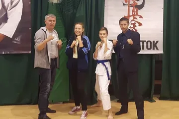Brąz brokowskiego karateki w Białymstoku (zdjęcia)