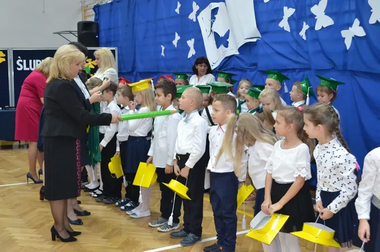 Ślubowanie pierwszoklasistów w "Trójce" (zdjęcia)