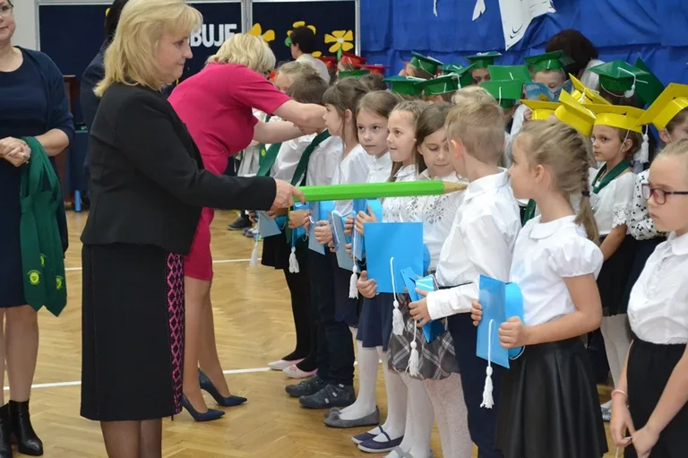 Ślubowanie pierwszoklasistów w "Trójce" (zdjęcia)
