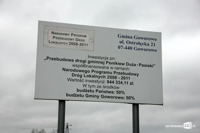 Kolejna droga do Warszawy coraz bliżej. Trwa budowa obwodnicy Pasiek (zdjęcia)