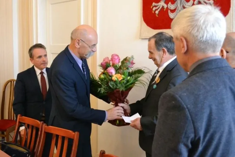 Wieloletni pracownik ZEC nagrodzony (zdjęcia)