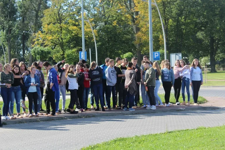Zagrożenie w ostrowskiej "Jedynce"? To tylko ćwiczenia (zdjęcia)