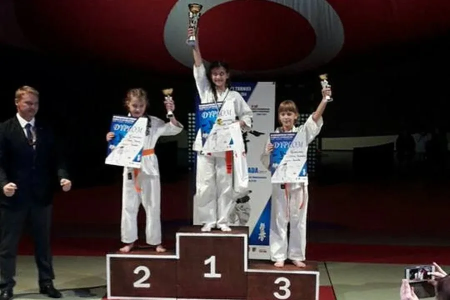 Widowiskowe starcia karate w Broku (zdjęcia)
