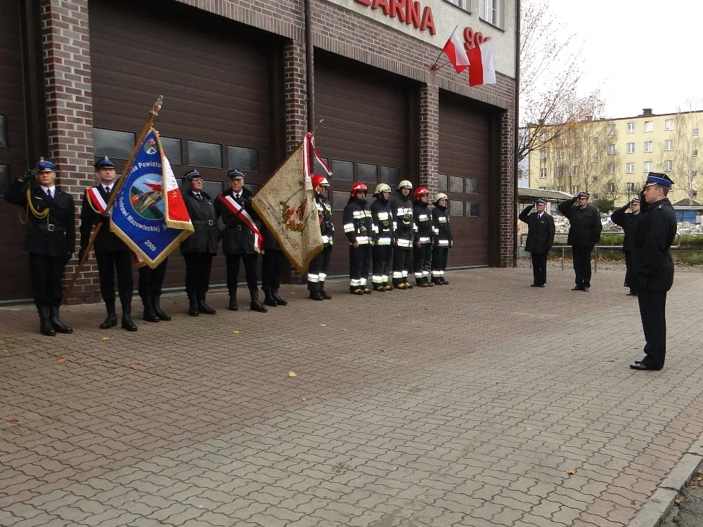 Ostrowscy strażacy uczcili Święto Niepodległości (zdjęcia)
