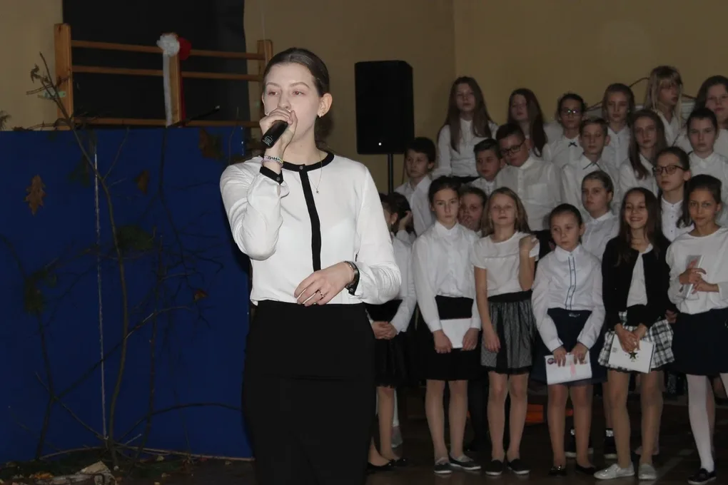 Uroczystości niepodległościowe w "jedynce" (zdjęcia)