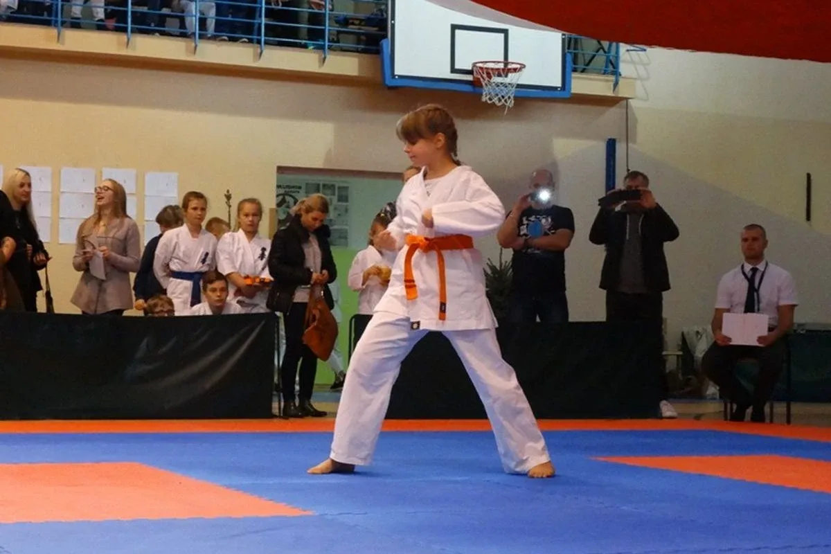Widowiskowe starcia karate w Broku (zdjęcia)