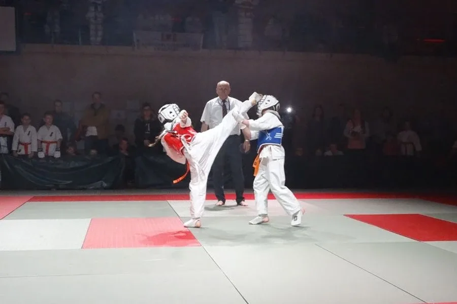 Widowiskowe starcia karate w Broku (zdjęcia)