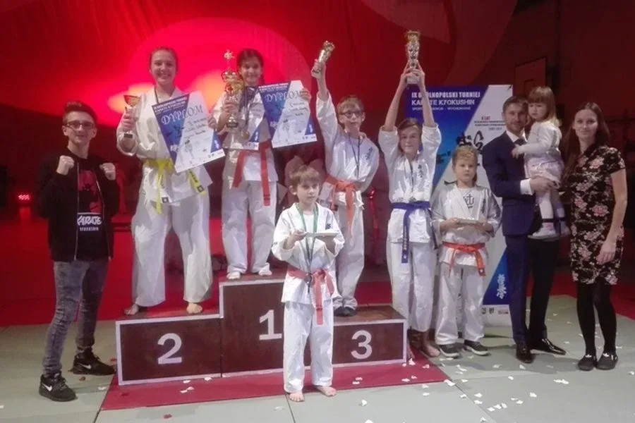Widowiskowe starcia karate w Broku (zdjęcia)