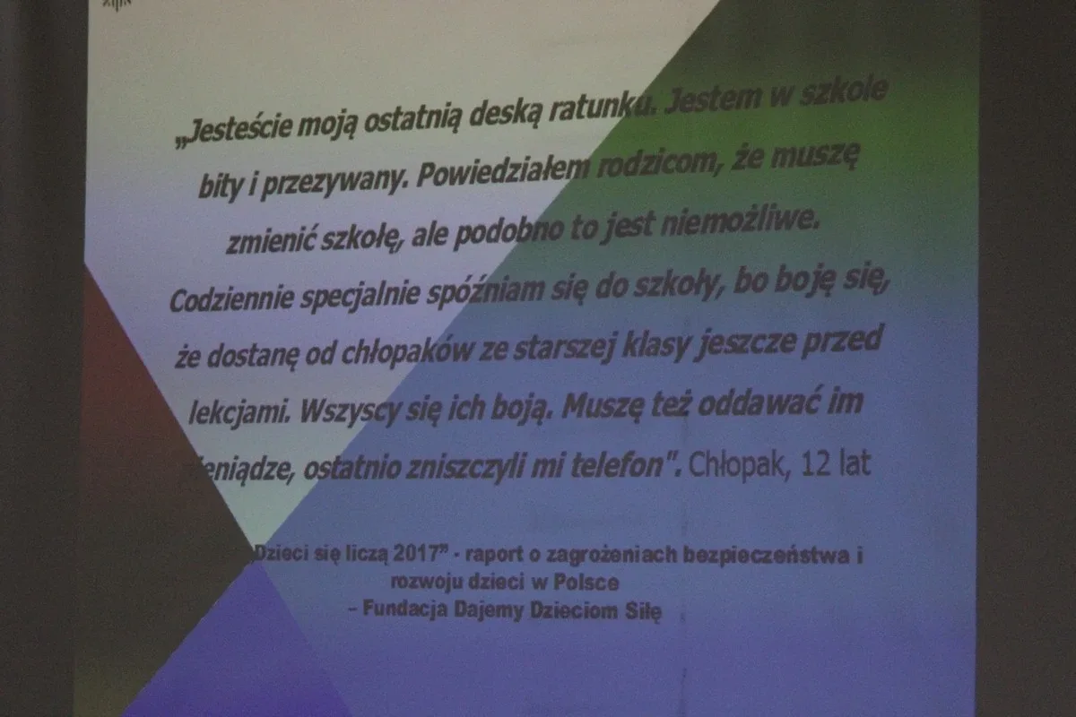 Rozmawiali o zapobieganiu przemocy w "jedynce" (zdjęcia)