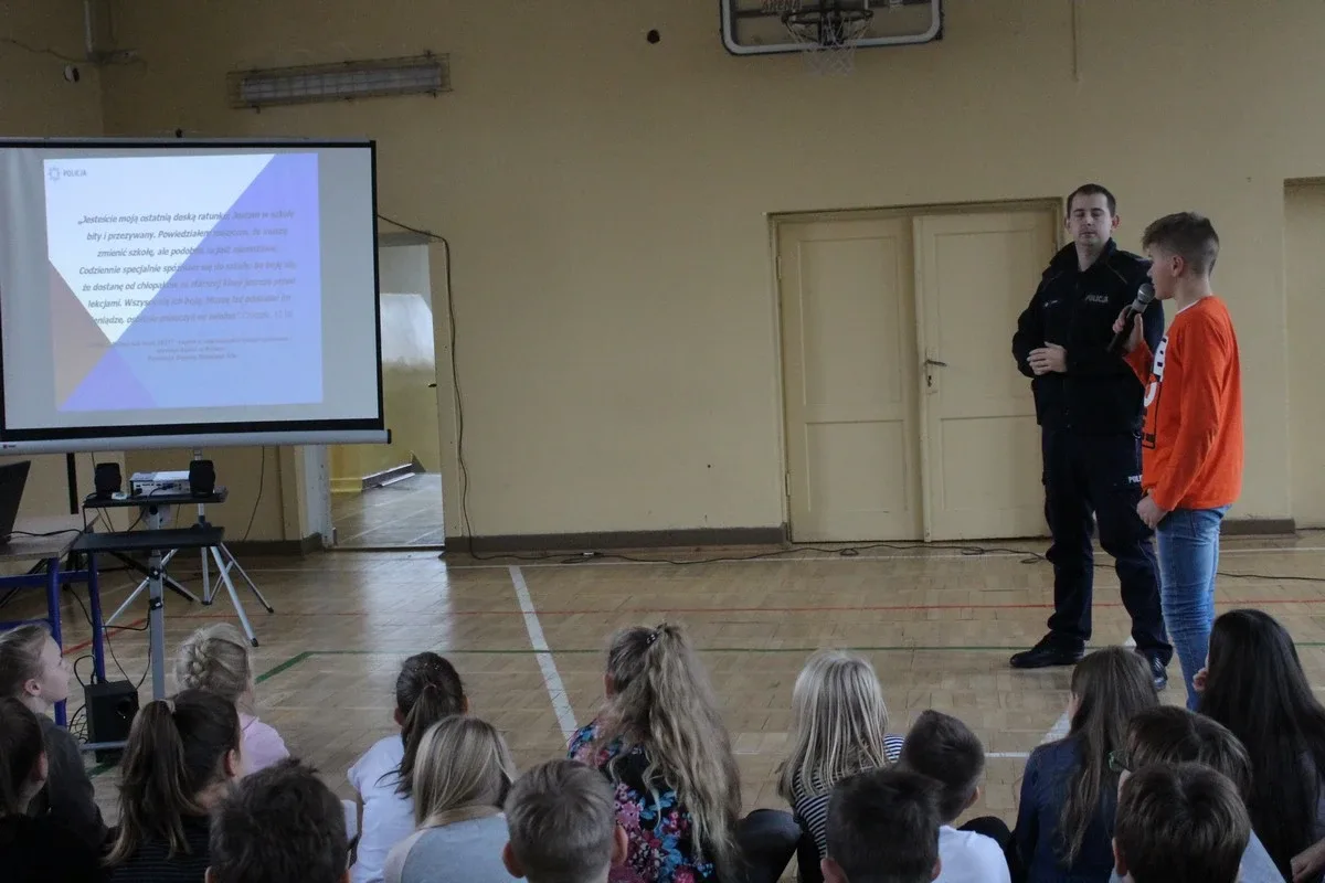 Rozmawiali o zapobieganiu przemocy w "jedynce" (zdjęcia)
