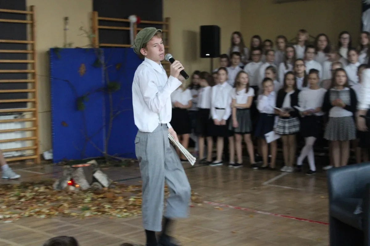 Uroczystości niepodległościowe w "jedynce" (zdjęcia)