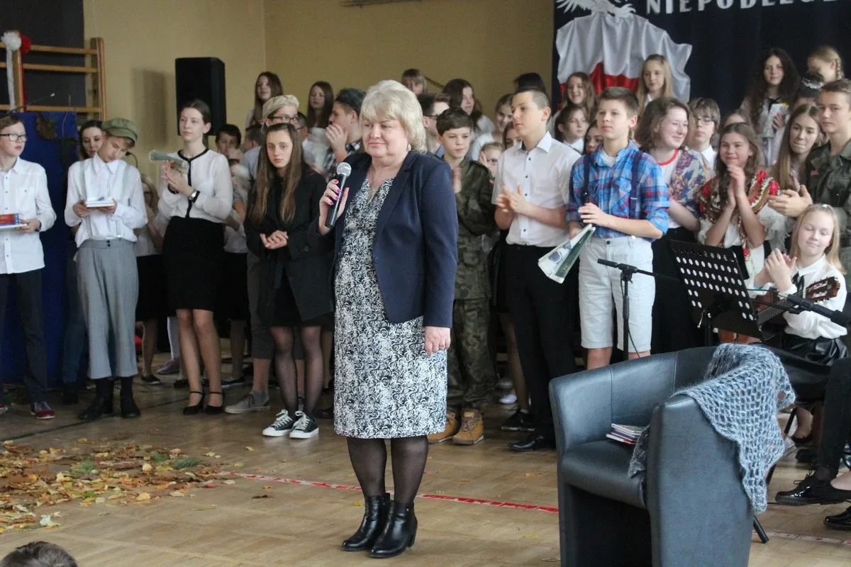 Uroczystości niepodległościowe w "jedynce" (zdjęcia)