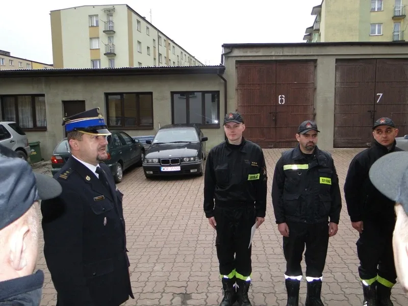 Nagroda od komendanta głównego PSP dla Jarosława Gocy (zdjęcia)