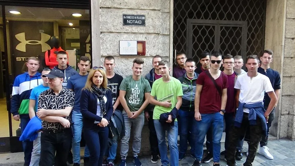 Uczniowie z "Rubinka" na praktyce we Włoszech (zdjęcia)