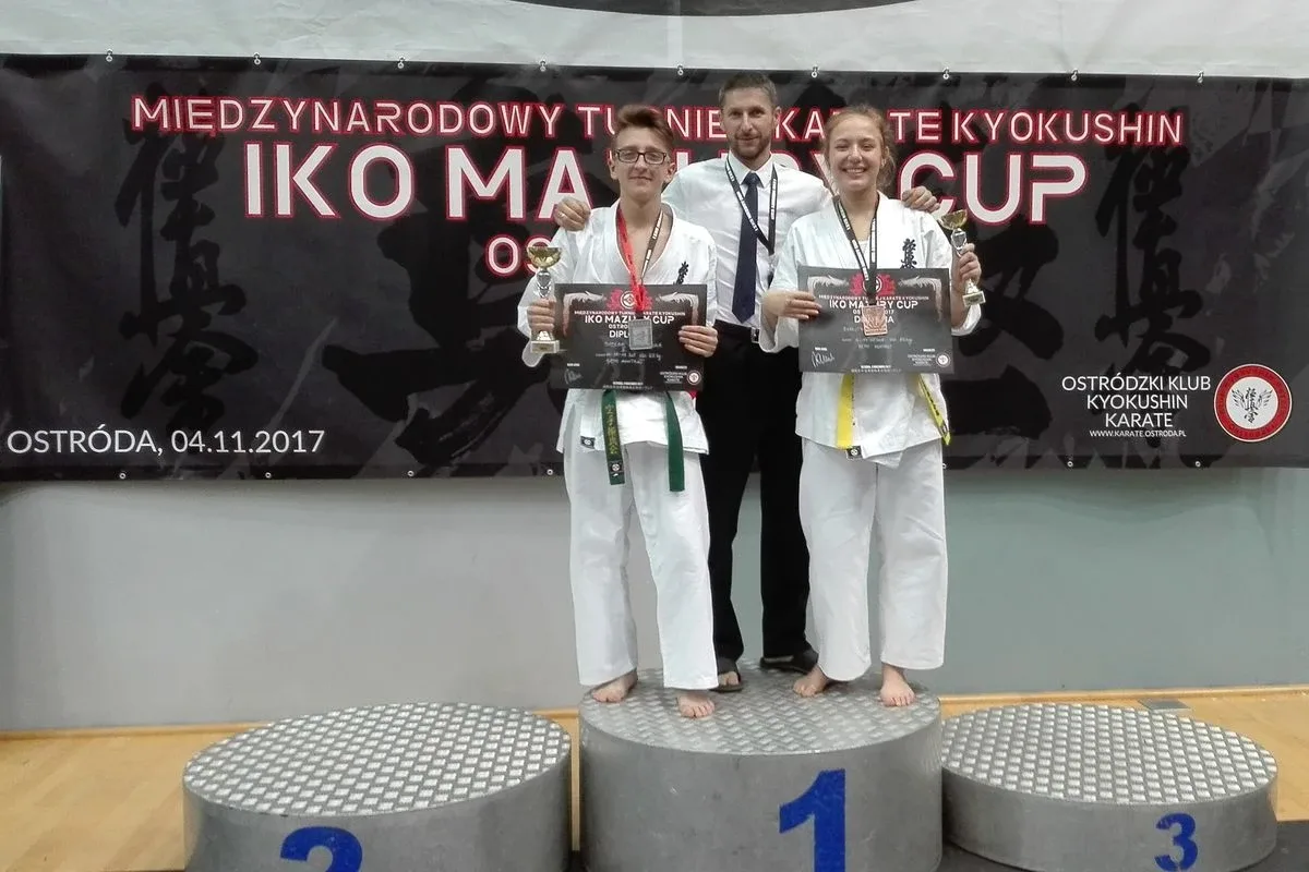 Dwa medale brokowskich karateków w IKO Mazury Cup (zdjęcia)