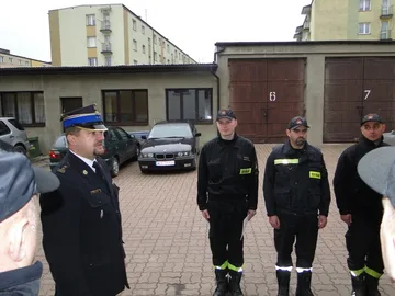 Nagroda od komendanta głównego PSP dla Jarosława Gocy (zdjęcia)