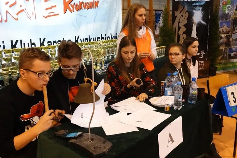 Widowiskowe starcia karate w Broku (zdjęcia)
