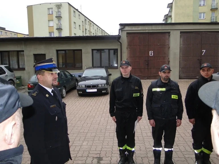 Nagroda od komendanta głównego PSP dla Jarosława Gocy (zdjęcia)