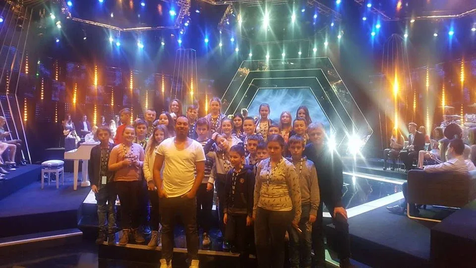 Uczniowie z SP nr 2 w TVP (zdjęcia)