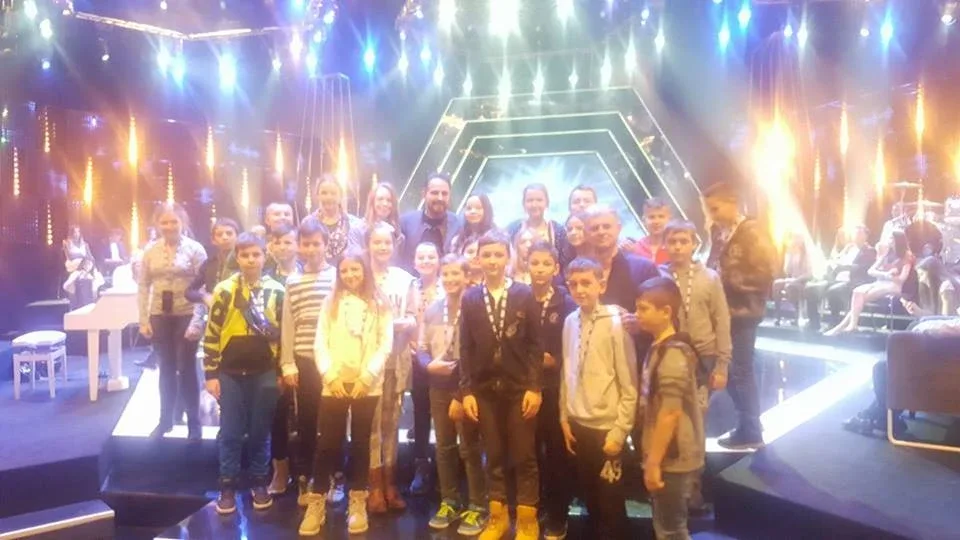 Uczniowie z SP nr 2 w TVP (zdjęcia)