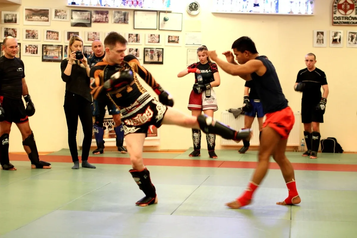 Warsztaty z muay thai w Ostrowi (zdjęcia)