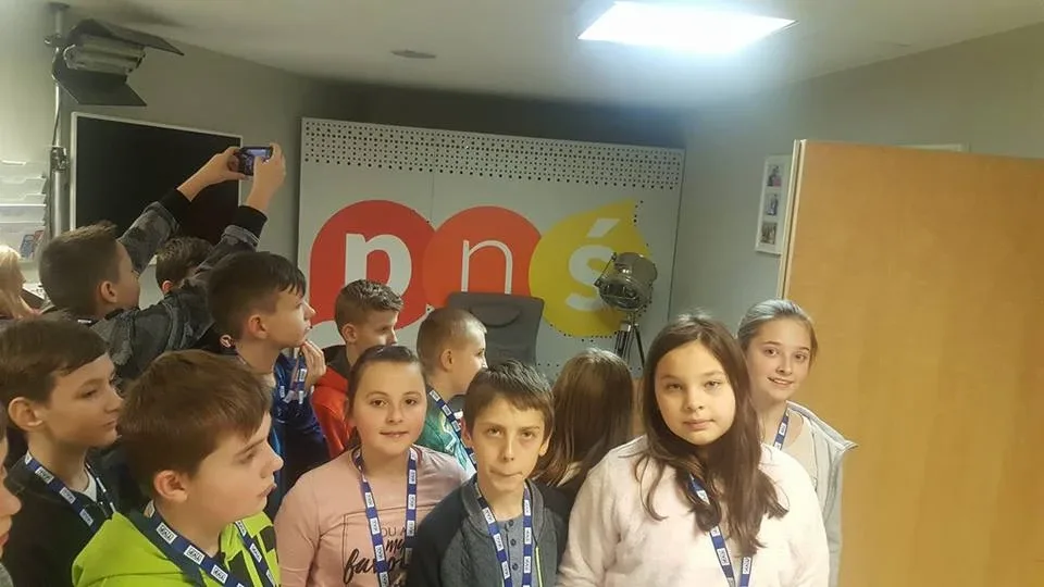 Uczniowie z SP nr 2 w TVP (zdjęcia)