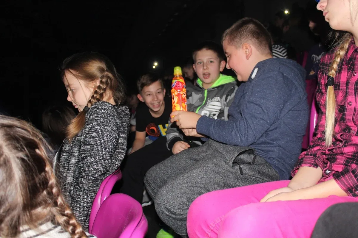 Uczniowie z SP 1 na Mikołajkach w Warszawie (zdjęcia)