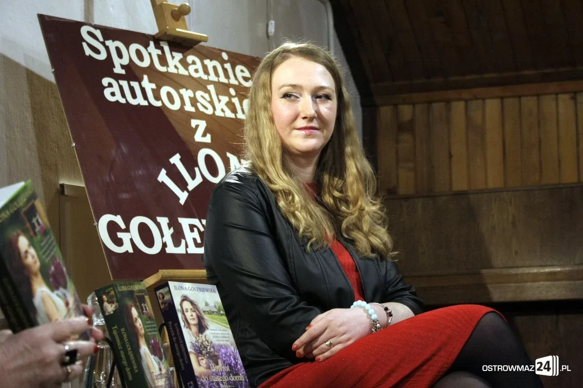 Ilona Gołębiewska z nową powieścią (zdjęcia)