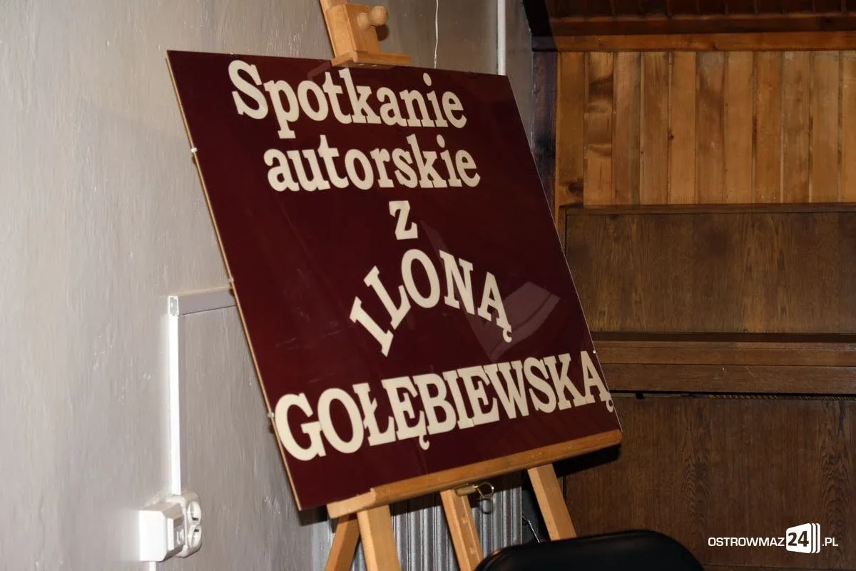 Ilona Gołębiewska z nową powieścią (zdjęcia)