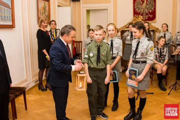 Spotkanie wigilijne w ostrowskim Ratuszu (zdjęcia, wideo)