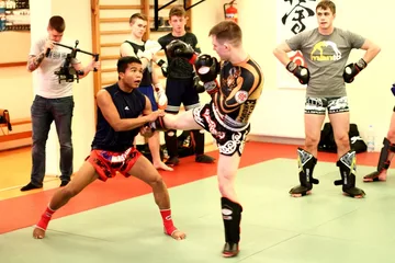 Warsztaty z muay thai w Ostrowi (zdjęcia)