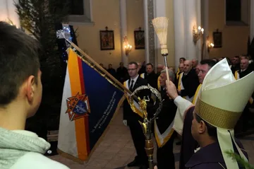    Wyświęcono sztandar Zakonu Rycerzy Kolumba (zdjęcia)