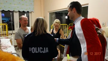 Mikołajki w ostrowskim szpitalu (zdjęcia)