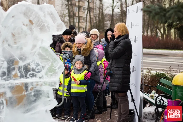 Ice Show przed ostrowskim Ratuszem (zdjęcia, wideo)