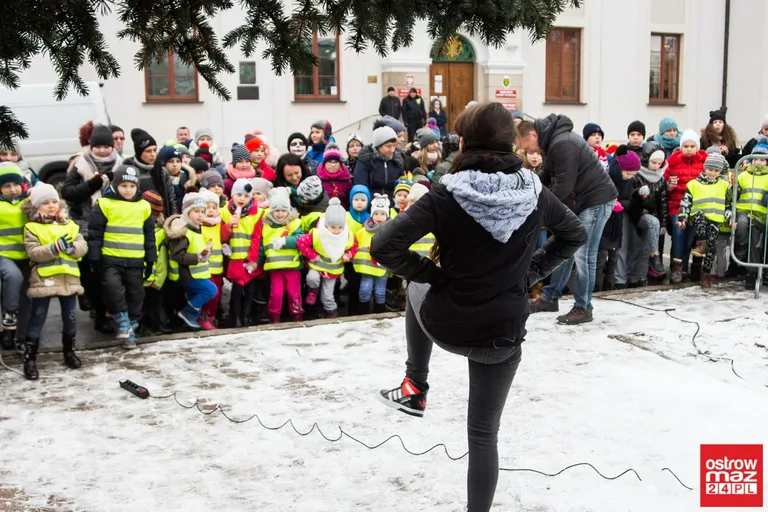 Ice Show przed ostrowskim Ratuszem (zdjęcia, wideo)