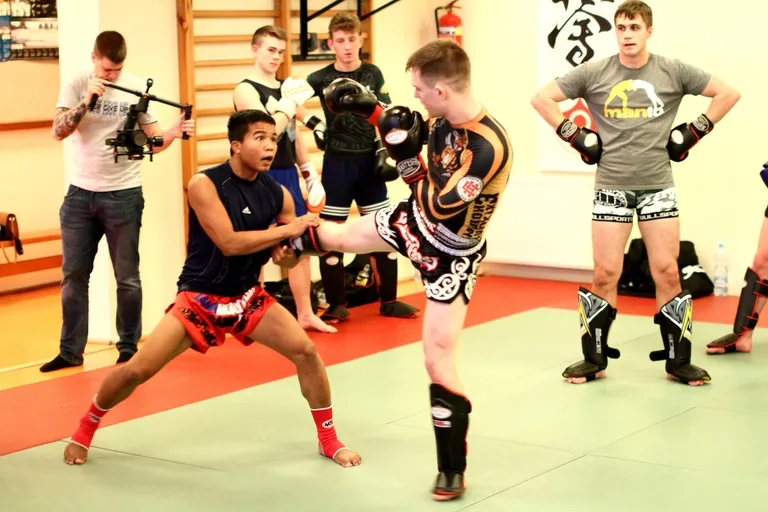 Warsztaty z muay thai w Ostrowi (zdjęcia)
