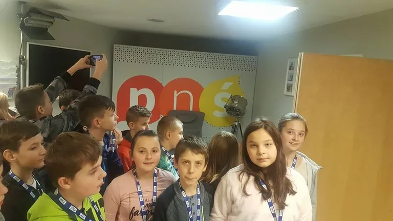 Uczniowie z SP nr 2 w TVP (zdjęcia)