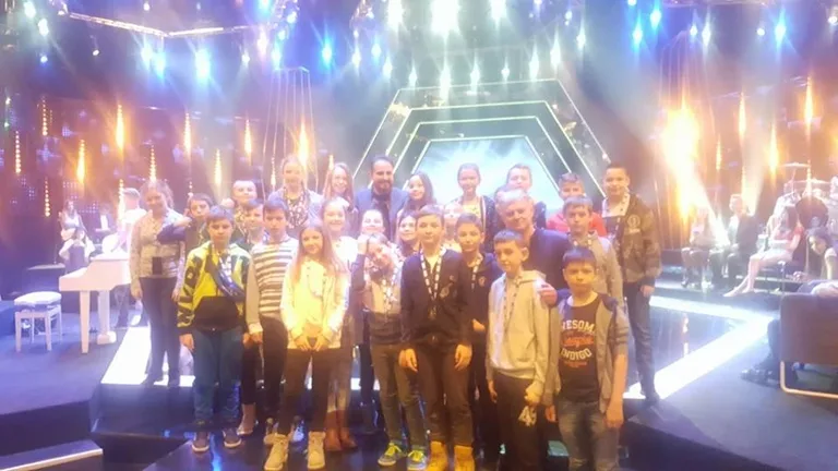 Uczniowie z SP nr 2 w TVP (zdjęcia)