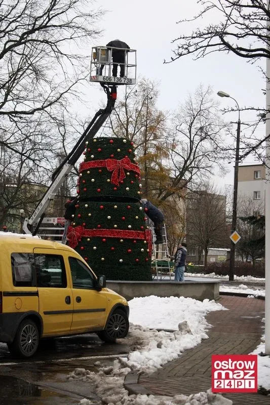 Choinka jakiej Ostrów nie widziała (zdjęcia)