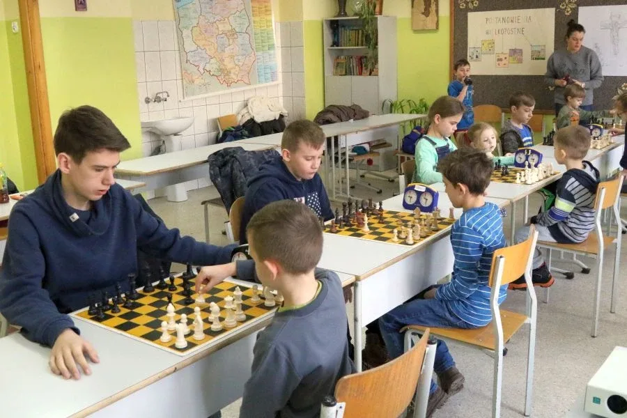 Kacper Rydel najlepszym szachistą (zdjęcia, wideo)
