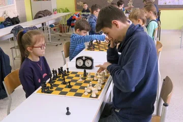 Kacper Rydel najlepszym szachistą (zdjęcia, wideo)
