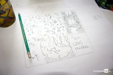 Feryjne spotkanie z grafiką (zdjęcia)