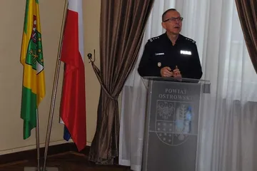 Podsumowanie minionego roku przez ostrowskich policjantów (zdjęcia)