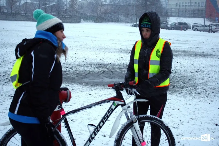 Rowerzystom OMK nie straszna żadna pogoda (zdjęcia)