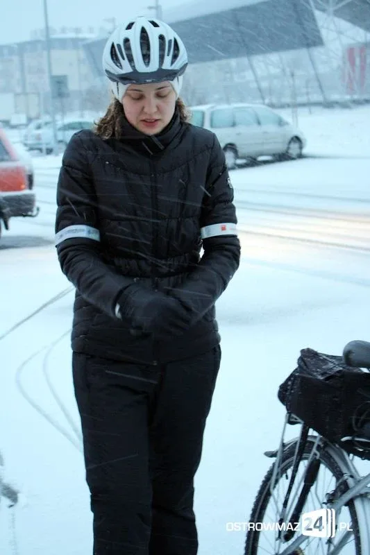 Rowerzystom OMK nie straszna żadna pogoda (zdjęcia)