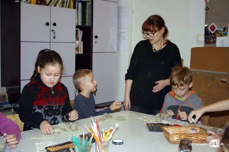 Zabawy z gliną w MDK (zdjęcia)