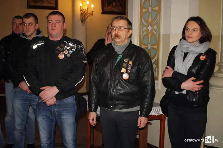Motocykliści pożegnali Wiktora Węgrzyna (zdjęcia)