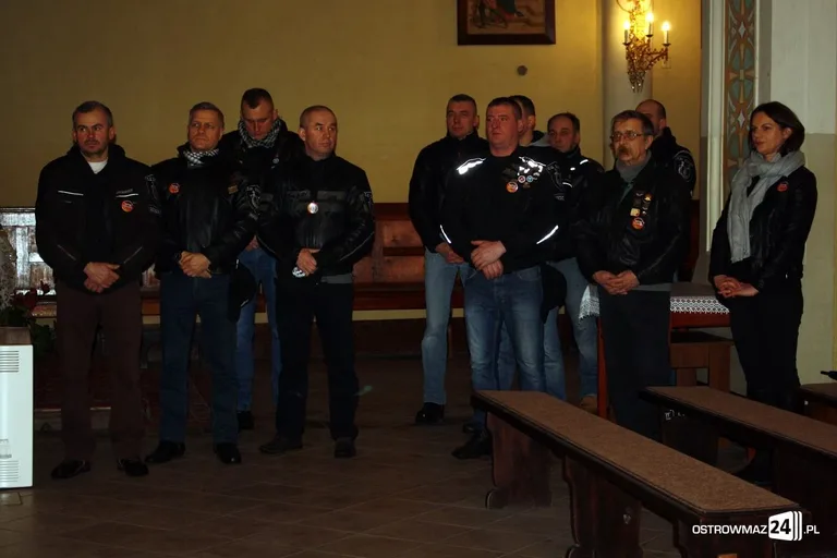 Motocykliści pożegnali Wiktora Węgrzyna (zdjęcia)