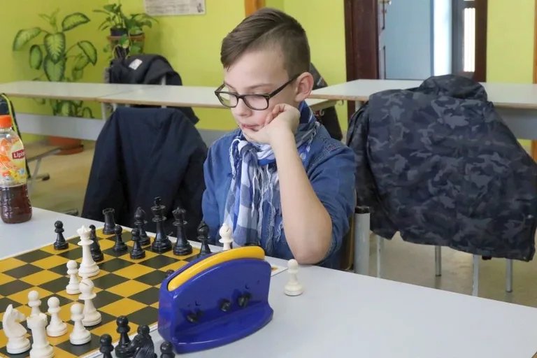 Kacper Rydel najlepszym szachistą (zdjęcia, wideo)